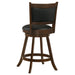 Broxton Swivel Counter Chair - LATIN HOME FURNITURE - (POMONA,CA)