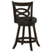 Calecita Swivel Counter Chair - LATIN HOME FURNITURE - (POMONA,CA)