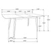 Alfredo Extension Dining Table - LATIN HOME FURNITURE - (POMONA,CA)