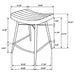 Bayu Counter Stool - LATIN HOME FURNITURE - (POMONA,CA)