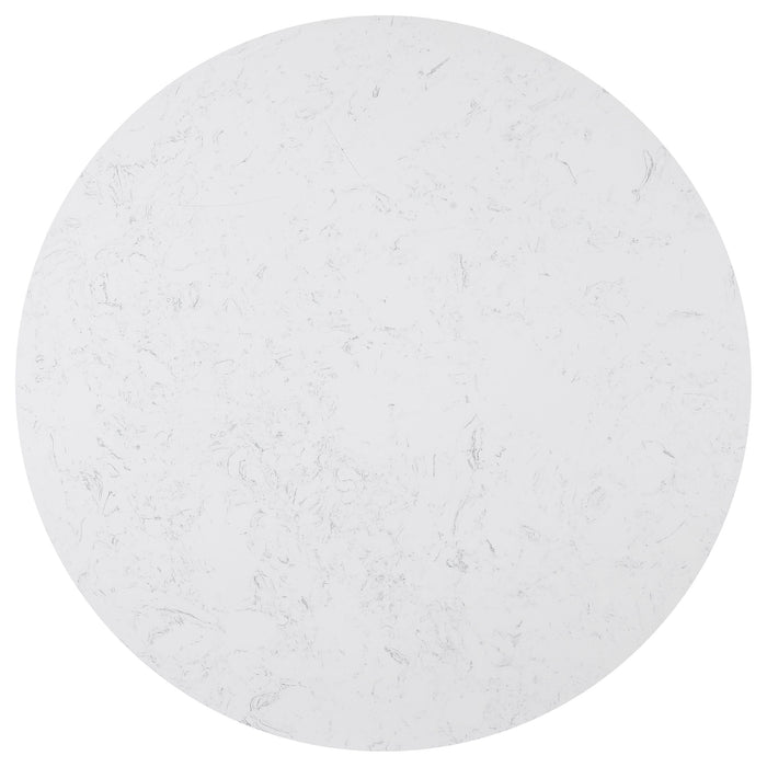 Sherry Rectangular Marble Top Dining Table set