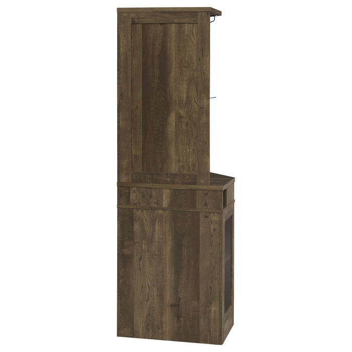 Alviso Corner Bar Cabinet - LATIN HOME FURNITURE - (POMONA,CA)