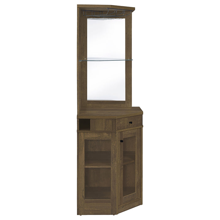 Alviso Corner Bar Cabinet - LATIN HOME FURNITURE - (POMONA,CA)
