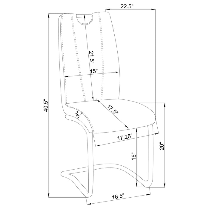 Brooklyn 5 Pc Dining Sets