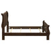 Louis Philippe Sleigh Panel Bed - LATIN HOME FURNITURE - (POMONA,CA)