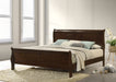 Louis Philippe Sleigh Panel Bed - LATIN HOME FURNITURE - (POMONA,CA)