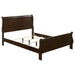 Louis Philippe Sleigh Panel Bed - LATIN HOME FURNITURE - (POMONA,CA)