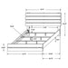 Brantford Panel Bed - LATIN HOME FURNITURE - (POMONA,CA)