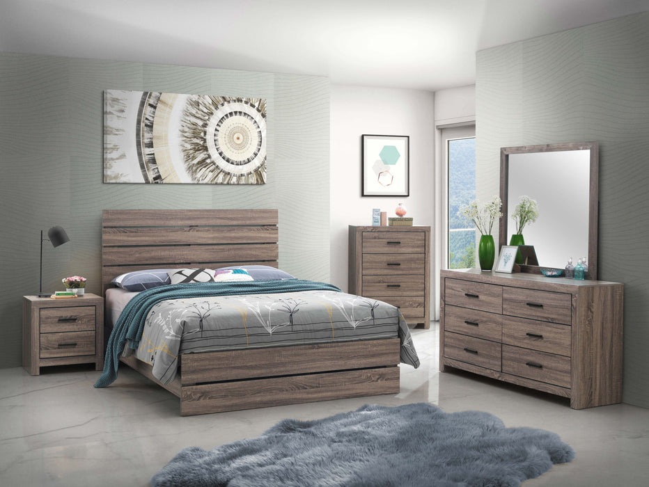 Brantford Panel Bed - LATIN HOME FURNITURE - (POMONA,CA)