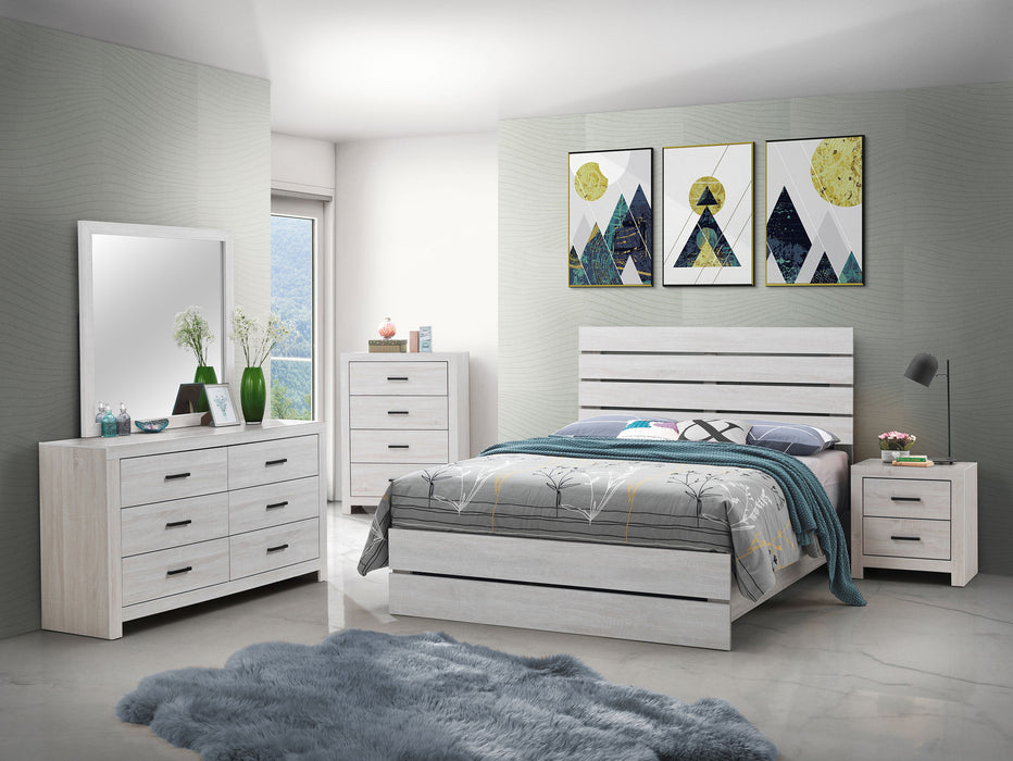Brantford Wood Storage Panel Bed