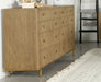 Arini 8-drawer Dresser Sand Wash image