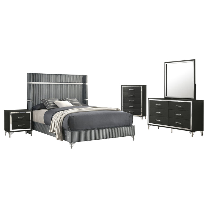 Lucia Bedroom Set - LATIN HOME FURNITURE - (POMONA,CA)