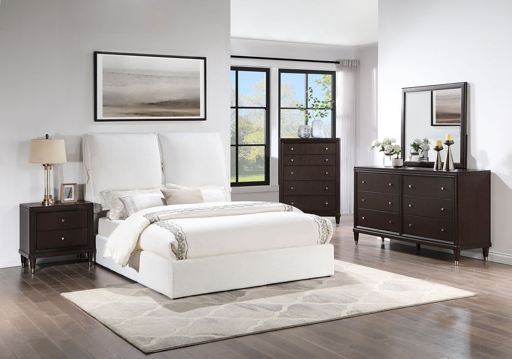 Gwendoline Panel Platform Bed - LATIN HOME FURNITURE - (POMONA,CA)
