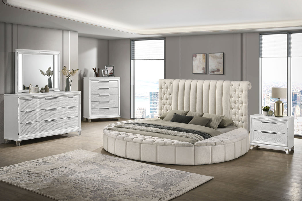 Sonya Panel Floor Storage Bed