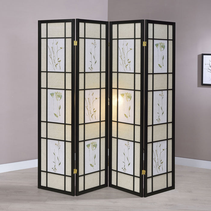 Catabella Four-Panel Room Divider - LATIN HOME FURNITURE - (POMONA,CA)