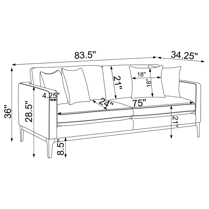 Apperson Sofa - LATIN HOME FURNITURE - (POMONA,CA)