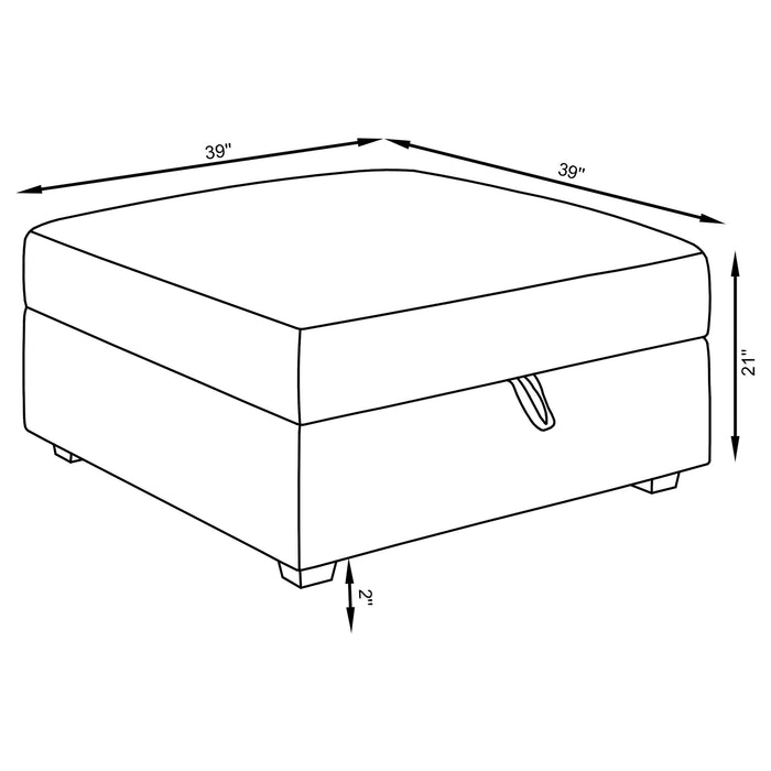 Cambria Storage Ottoman