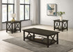 Rachelle Coffee Table Set - LATIN HOME FURNITURE - (POMONA,CA)