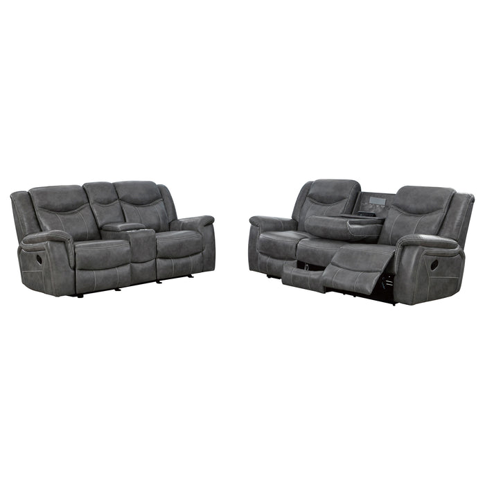 Conrad Reclining Sofa Set - LATIN HOME FURNITURE - (POMONA,CA)