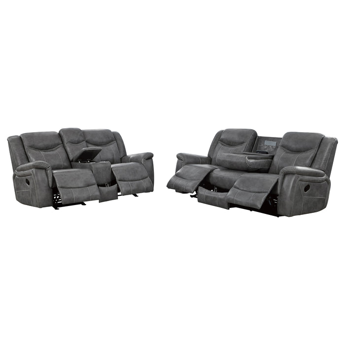Conrad Reclining Sofa Set - LATIN HOME FURNITURE - (POMONA,CA)