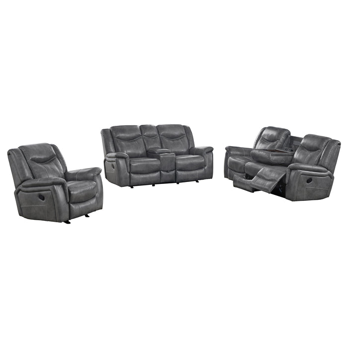 Conrad Reclining Sofa Set - LATIN HOME FURNITURE - (POMONA,CA)