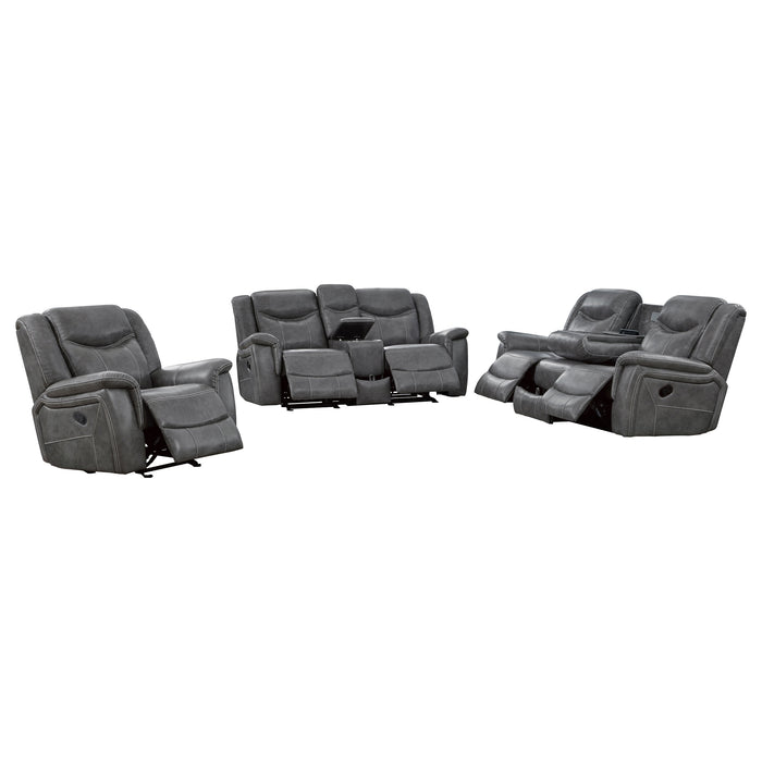 Conrad Reclining Sofa Set - LATIN HOME FURNITURE - (POMONA,CA)