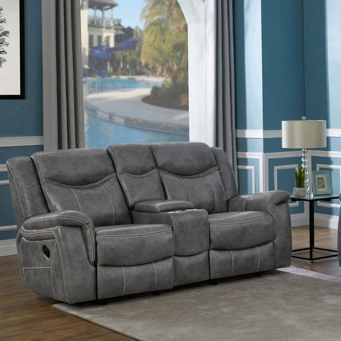 Conrad Reclining Glider Loveseat - LATIN HOME FURNITURE - (POMONA,CA)