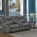 Conrad Reclining Glider Loveseat - LATIN HOME FURNITURE - (POMONA,CA)