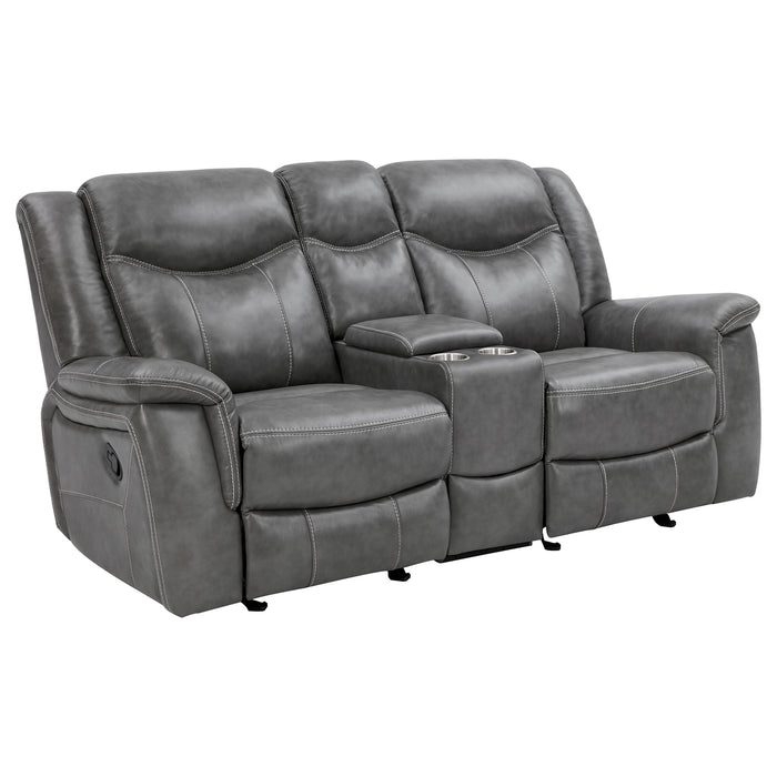 Conrad Reclining Glider Loveseat - LATIN HOME FURNITURE - (POMONA,CA)