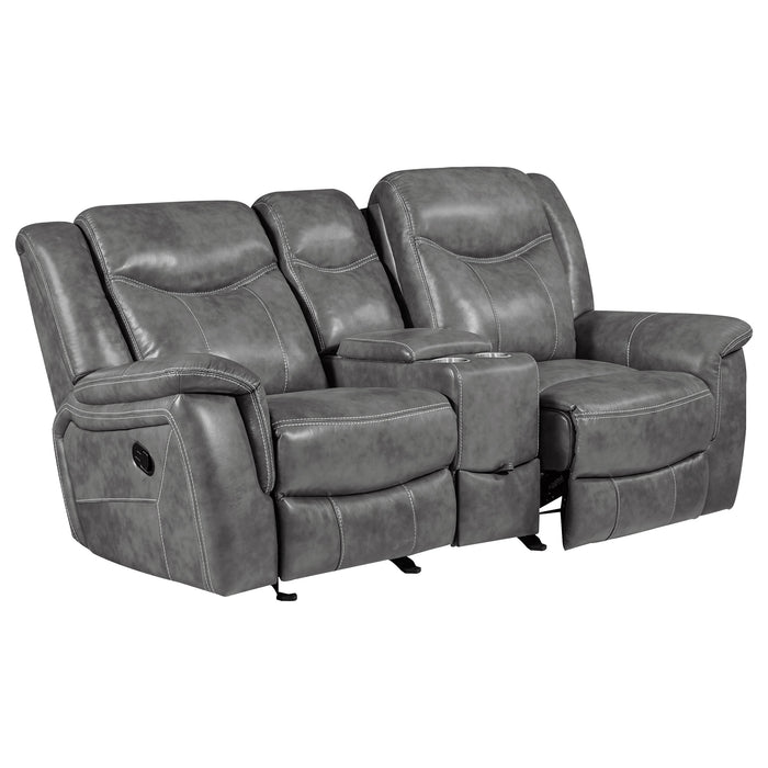 Conrad Reclining Glider Loveseat - LATIN HOME FURNITURE - (POMONA,CA)