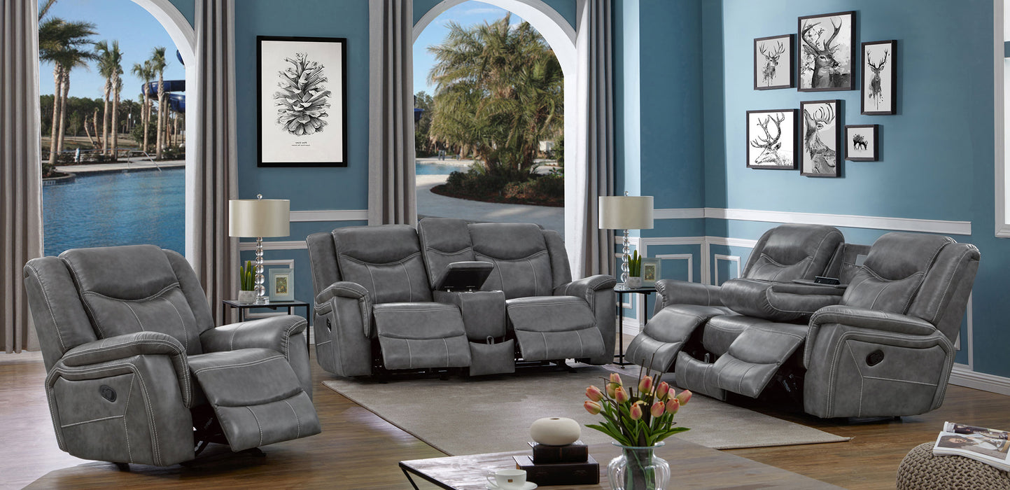 Conrad Reclining Glider Loveseat - LATIN HOME FURNITURE - (POMONA,CA)