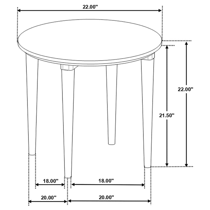 Aldis End Table - LATIN HOME FURNITURE - (POMONA,CA)
