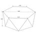 Zalika Coffee Table - LATIN HOME FURNITURE - (POMONA,CA)