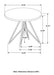 Hadi End Table - LATIN HOME FURNITURE - (POMONA,CA)