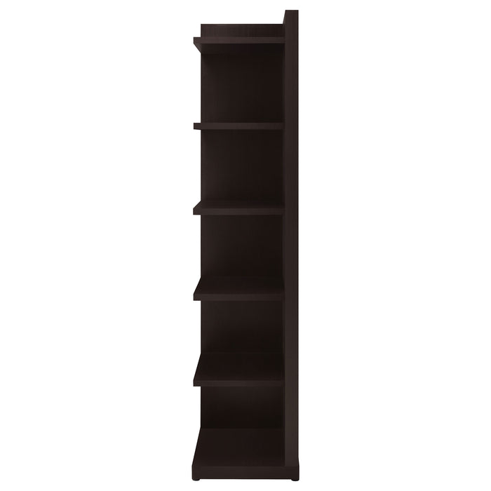 Alder Corner Bookcase - LATIN HOME FURNITURE - (POMONA,CA)