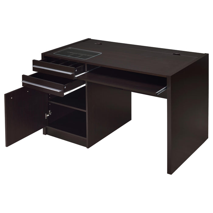 Halston Computer Desk - LATIN HOME FURNITURE - (POMONA,CA)