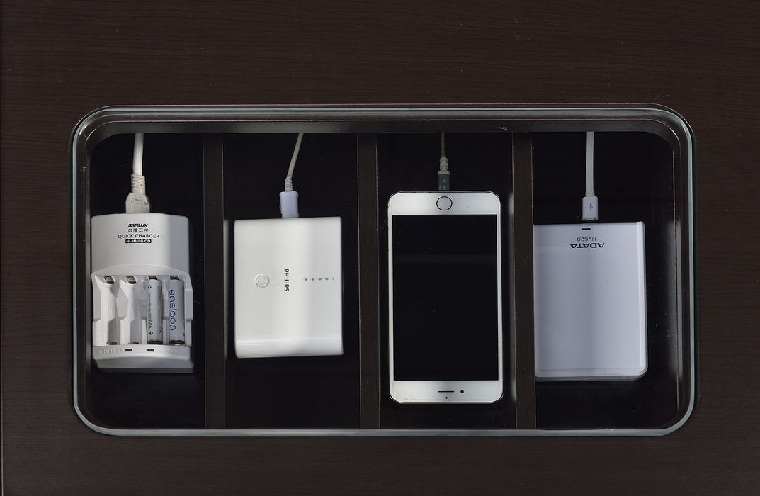 Halston Computer Desk - LATIN HOME FURNITURE - (POMONA,CA)