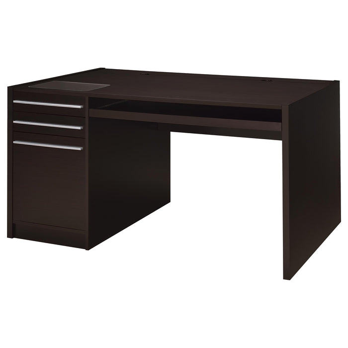 Halston Computer Desk - LATIN HOME FURNITURE - (POMONA,CA)