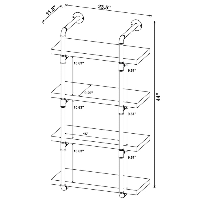 Elmcrest Wall Shelf - LATIN HOME FURNITURE - (POMONA,CA)
