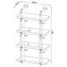 Elmcrest Wall Shelf - LATIN HOME FURNITURE - (POMONA,CA)