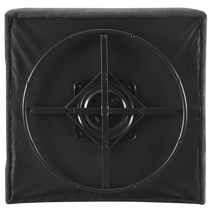 Cobie Upholstered Swivel Armless Chair