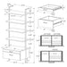 Owens Wall Shelf - LATIN HOME FURNITURE - (POMONA,CA)
