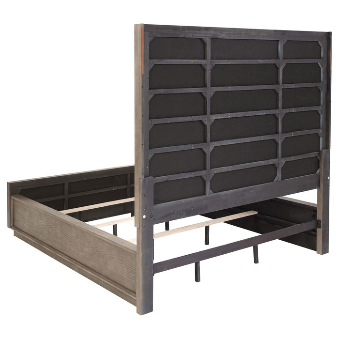 Durango Panel Bed - LATIN HOME FURNITURE - (POMONA,CA)