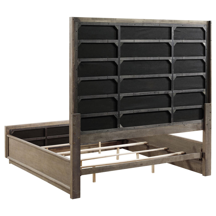 Durango Panel Bed - LATIN HOME FURNITURE - (POMONA,CA)