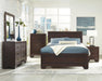 Kauffman California King, Eastren King, & Queen Panel Bed Dark Cocoa - LATIN HOME FURNITURE - (POMONA,CA)
