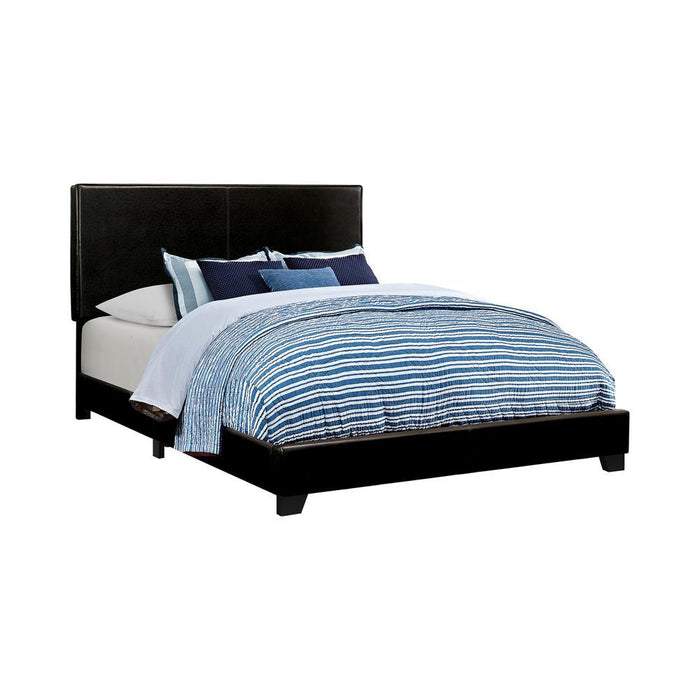 Dorian Upholstered Eastern King Bed Black