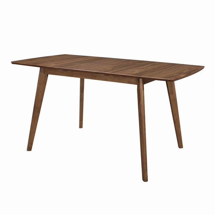 Alfredo Rectangular Dining Table Natural Walnut