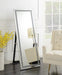 Giddish Cheval Floor Mirror Silver - LATIN HOME FURNITURE - (POMONA,CA)