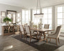 Brockway Tufted Arm Chairs Cream and Barley Brown (Set of 2) - LATIN HOME FURNITURE - (POMONA,CA)