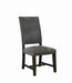 Twain Upholstered Side Chairs Warm Grey (Set of 2) - LATIN HOME FURNITURE - (POMONA,CA)